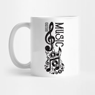 Music and Guitar Mug